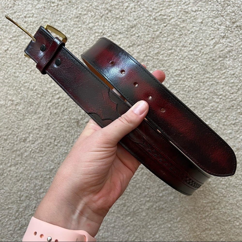 Vintage Men’s Lucchese belt